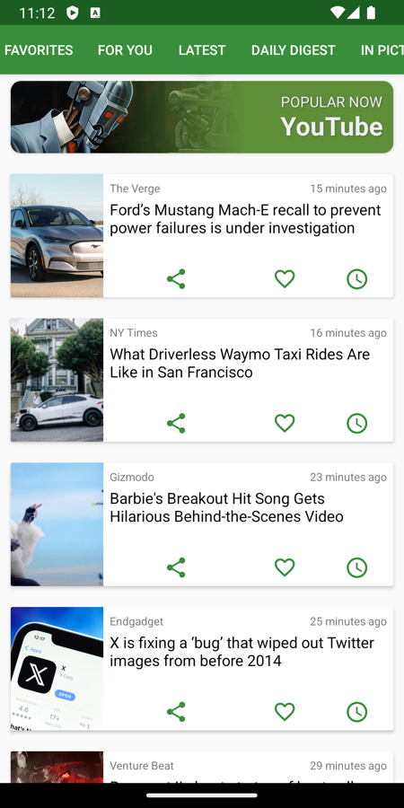 Techly News app screenshot